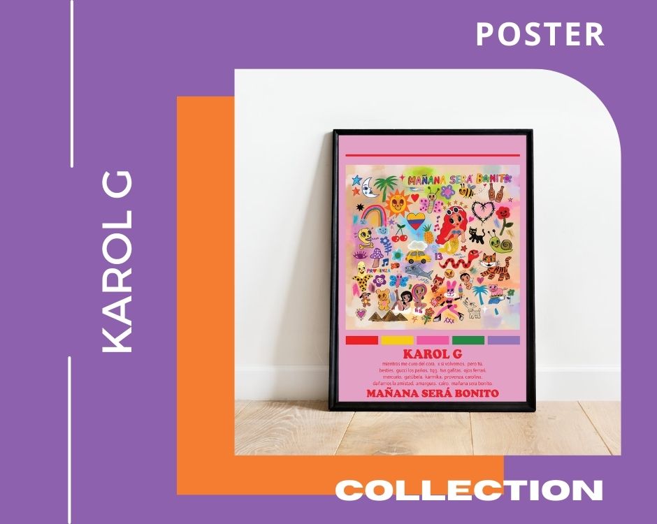 No edit karol g poster - Karol G Store