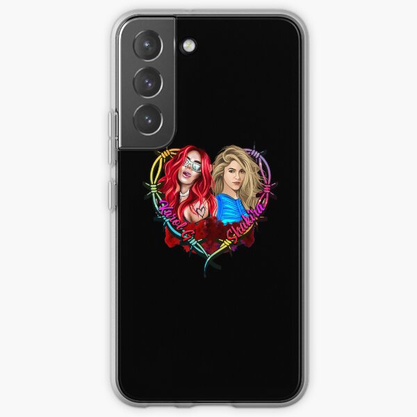 Karol G with red Hair Illustration with Bichota Samsung Galaxy Soft Case RB2306 product Offical karol g Merch