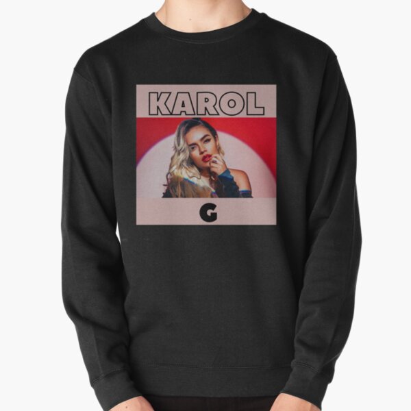 Karol G Vintage with pink background Pullover Sweatshirt RB2306 product Offical karol g Merch