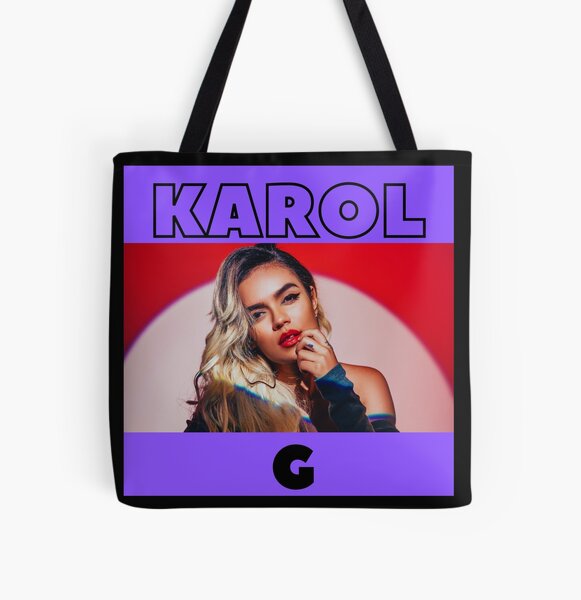 Karol G Vintage with purple background All Over Print Tote Bag RB2306 product Offical karol g Merch