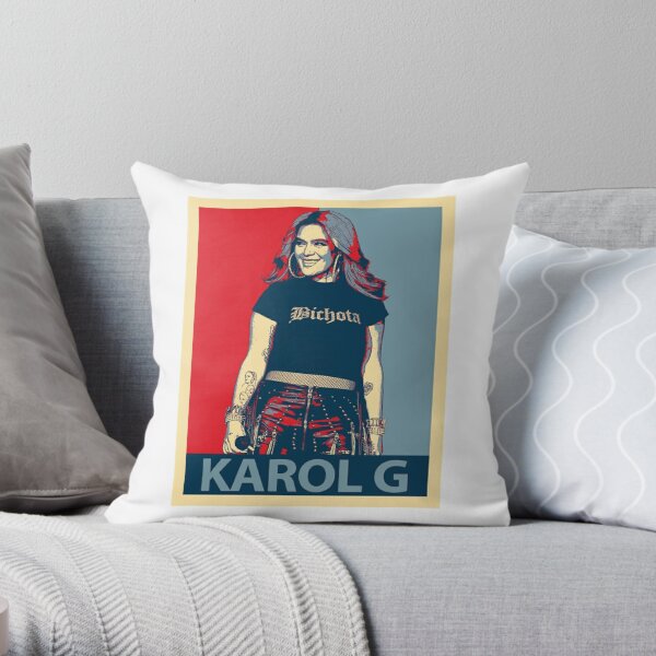 Karol G Bichota   Throw Pillow RB2306 product Offical karol g Merch