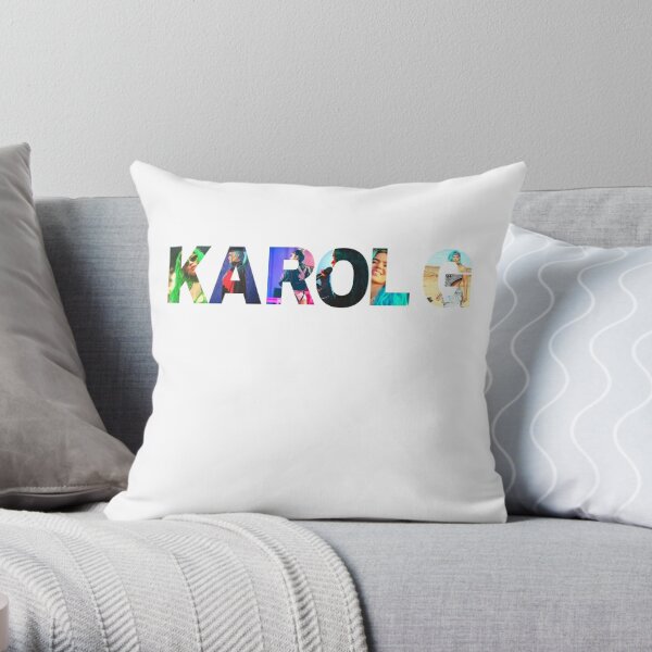 Karol G original design t shirt | sticker Throw Pillow RB2306 product Offical karol g Merch