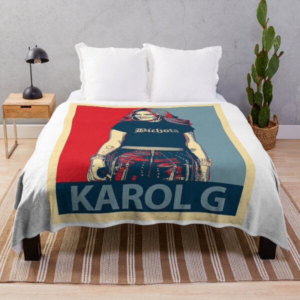 Karol G Bichota   Throw Blanket RB2306 product Offical karol g Merch
