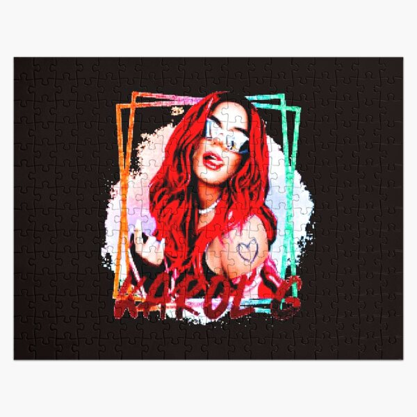 Karol G Red Jigsaw Puzzle RB2306 product Offical karol g Merch