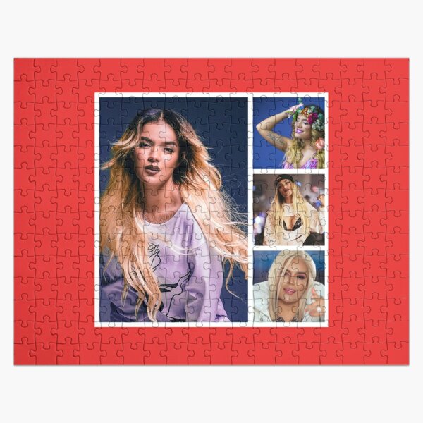 Karol G Funky Photo Collage   Jigsaw Puzzle RB2306 product Offical karol g Merch